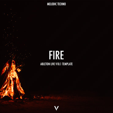 Melodic Techno Ableton 10 Template (Fire) (AN21, Kuaigon Style)